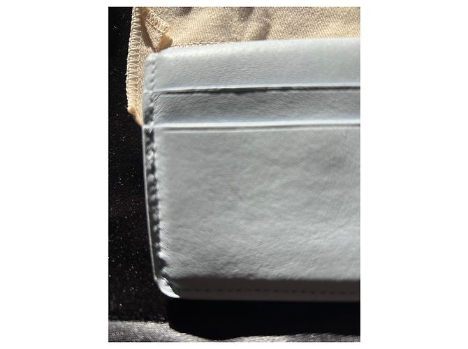 Louis Vuitton light blue leather wallet - view 11