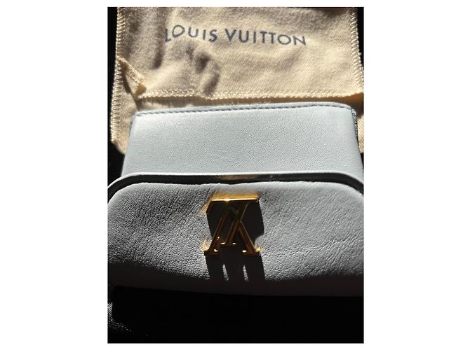 Louis Vuitton light blue leather wallet - view 13