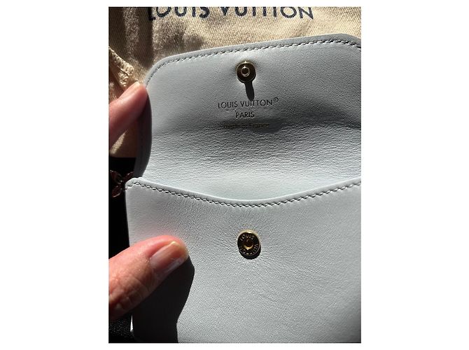 Louis Vuitton light blue leather wallet - view 2