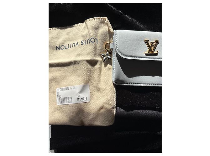 Louis Vuitton light blue leather wallet - view 3