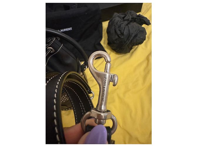 Borsa a secchiello Yves Saint Laurent Nero - vista 10