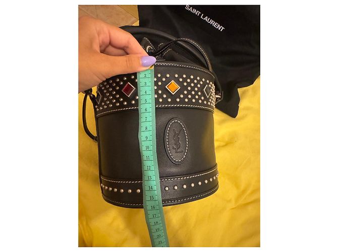 Borsa a secchiello Yves Saint Laurent Nero - vista 11