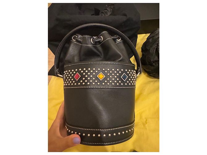 Borsa a secchiello Yves Saint Laurent Nero - vista 7