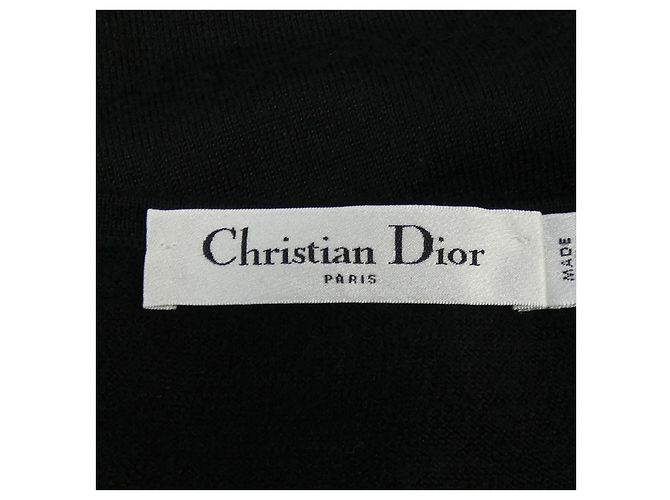 Malha de seda e cashmere Christian Dior DIORALPS Preto - vista 4