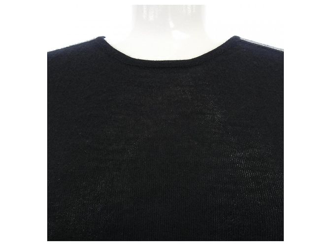 Malha de seda e cashmere Christian Dior DIORALPS Preto - vista 5