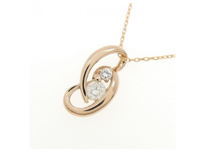 Autre Marque Collana di Diamanti Au750 Rosa - vista 3