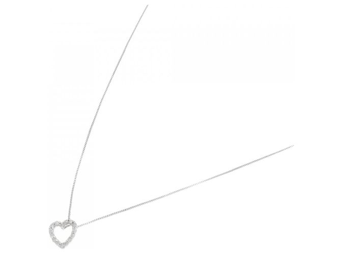 Autre Marque Collana in oro bianco Au750 e diamanti Argento - vue 2