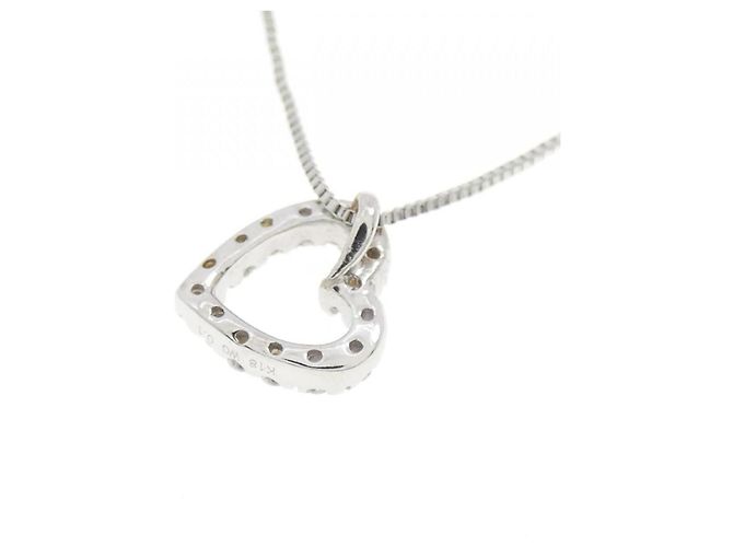 Autre Marque Collana in oro bianco Au750 e diamanti Argento - vue 4