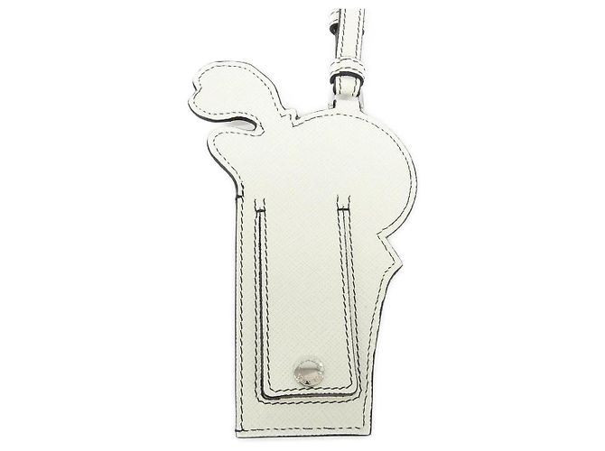 Prada 2EN044 Saffiano Gepäckanhänger Schwarz - Ansicht 3