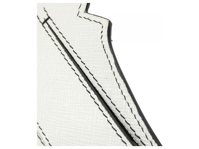 Prada 2EN044 Saffiano Gepäckanhänger Schwarz - Ansicht 5
