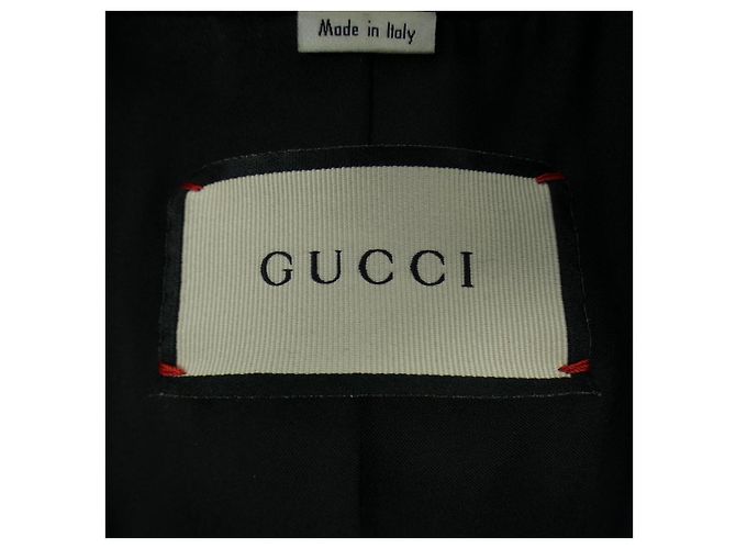 Abrigo Chester Gucci de lana Negro - vista 4