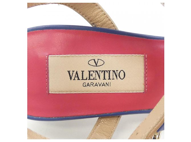 Décolleté Valentino Garavani Rosa Beige - vista 6