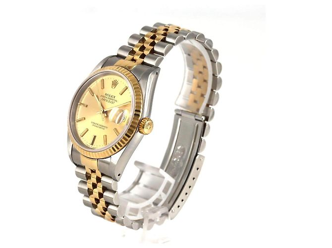 Rolex Datejust Stainless Steel Yellow Gold Automatic D'oro - vista 2
