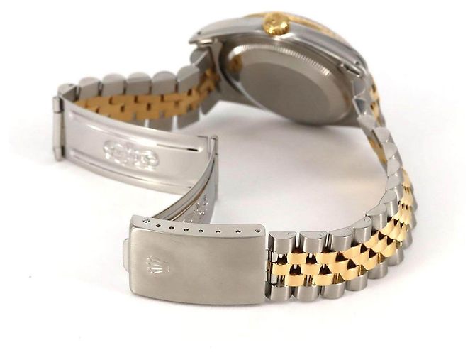 Rolex Datejust Stainless Steel Yellow Gold Automatic D'oro - vista 8