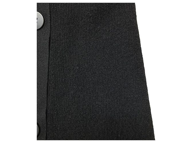 Theory Falda larga de punto COMPACT CREPE Negro - vista 7