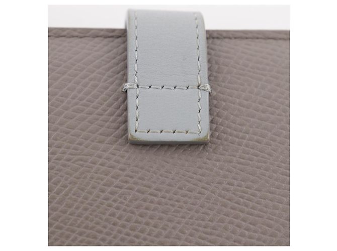 Céline Celine Medium Strap Wallet Leather Wallet Brown - view 11