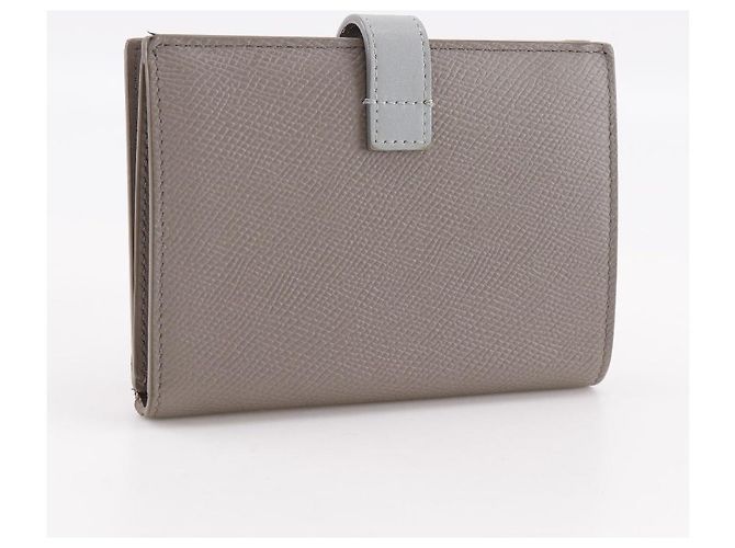 Céline Celine Medium Strap Wallet Leather Wallet Brown - view 3