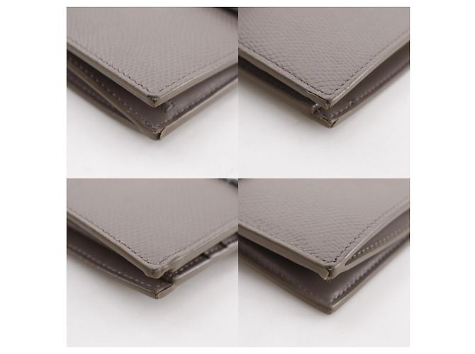 Céline Celine Medium Strap Wallet Leather Wallet Brown - view 5