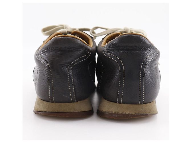Hermès Quick41 1/2 Leder-Sneaker Schwarz - Ansicht 3