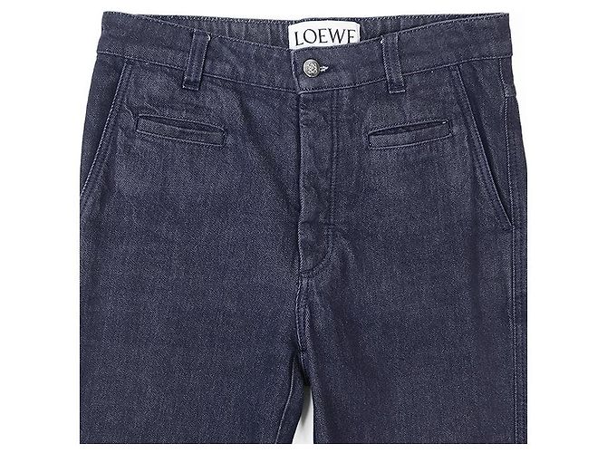 Vaqueros de algodón denim Fisherman Loewe Azul - vista 2