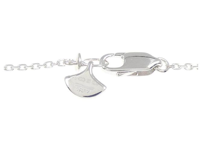 Autre Marque Collana Graff Mini Butterfly Silhouette in oro bianco 750 e diamanti Argento - vista 5