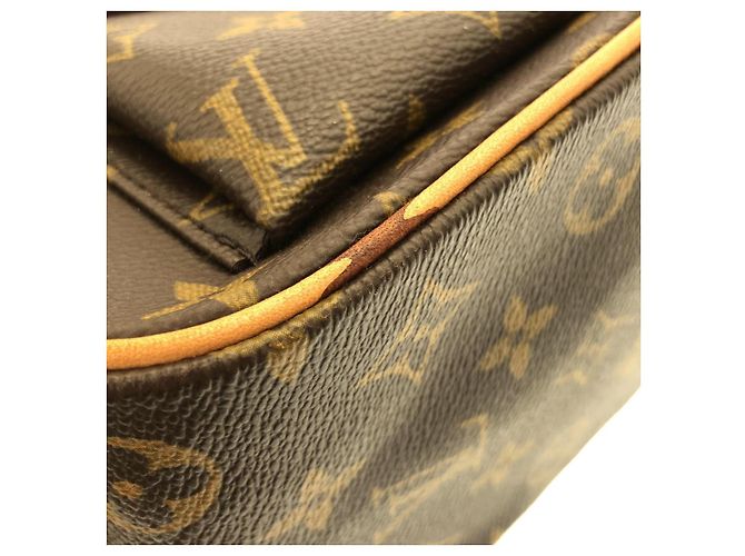 Borsa a tracolla Louis Vuitton Monogram Marrone - vista 3