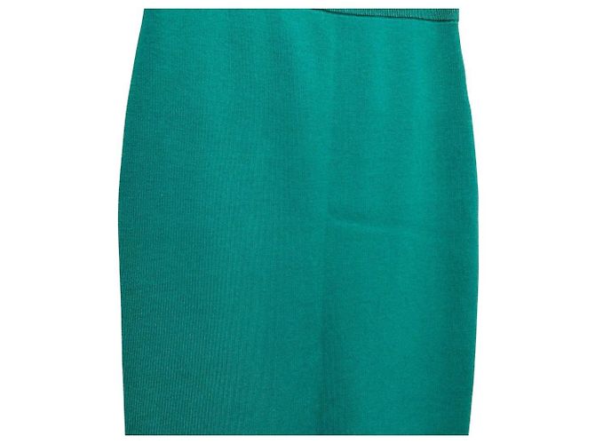 Autre Marque Falda larga de algodón y seda MUSE de Deuxieme Classe Verde - vista 2