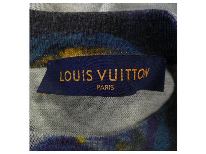 Louis Vuitton Strickwaren Braun Blau Marineblau - Ansicht 4