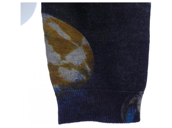 Louis Vuitton Strickwaren Braun Blau Marineblau - Ansicht 6