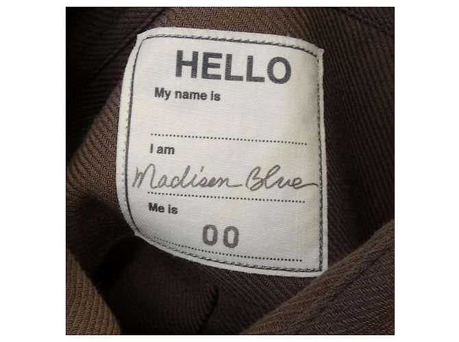 Autre Marque Camicia Madison Blue Marrone - vista 4