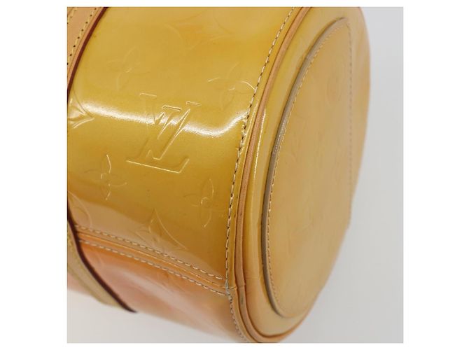 LOUIS VUITTON Monogram Vernis Bedford Hand Bag Beige M91006 LV - vista 15