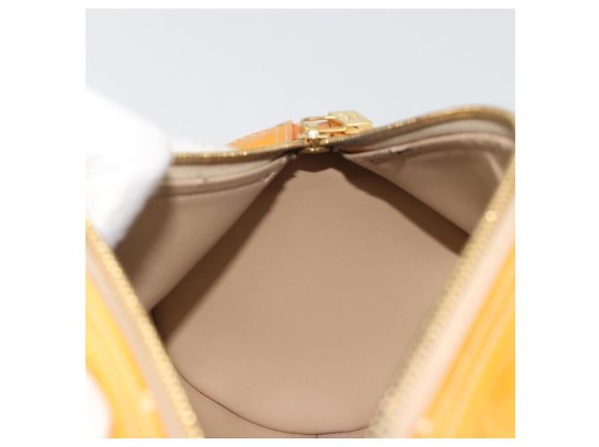 LOUIS VUITTON Monogram Vernis Bedford Hand Bag Beige M91006 LV - vista 19