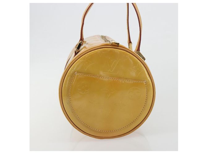LOUIS VUITTON Monogram Vernis Bedford Hand Bag Beige M91006 LV - vista 4