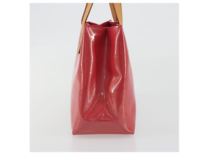 LOUIS VUITTON Monogram Vernis Reade PM Bag Fuchsia Pink M91221 LV - vista 3