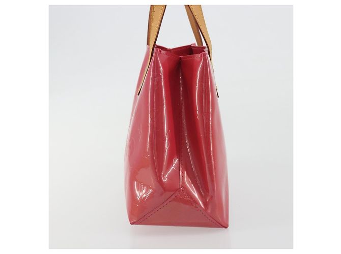 LOUIS VUITTON Monogram Vernis Reade PM Bag Fuchsia Pink M91221 LV - vista 4