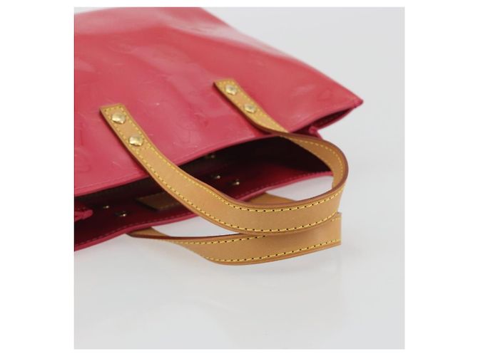 LOUIS VUITTON Monogram Vernis Reade PM Bag Fuchsia Pink M91221 LV - vista 7