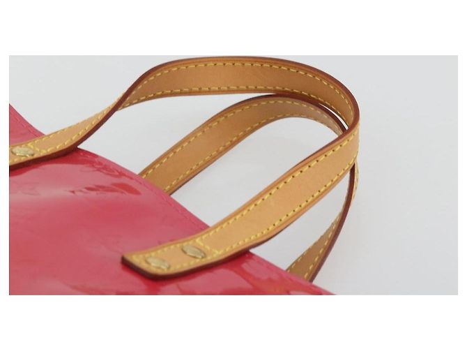 LOUIS VUITTON Monogram Vernis Reade PM Bag Fuchsia Pink M91221 LV - vista 8