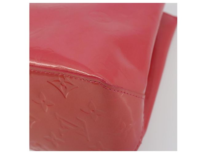 LOUIS VUITTON Monogram Vernis Reade PM Bag Fuchsia Pink M91221 LV - vista 9