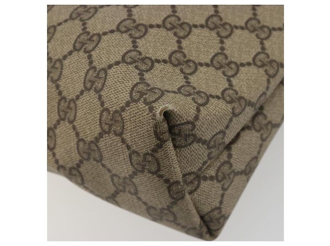 GUCCI GG Supreme Web Sherry Line Tote Bag PVC Beige 89 02 003 - vista 12