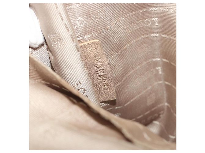 LOEWE Shoulder Bag Leather Dark Brown Gold Tone - vista 12
