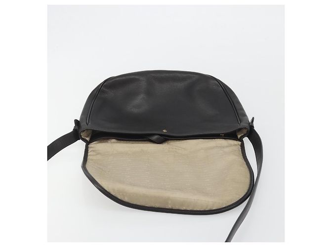LOEWE Shoulder Bag Leather Dark Brown Gold Tone - vista 18