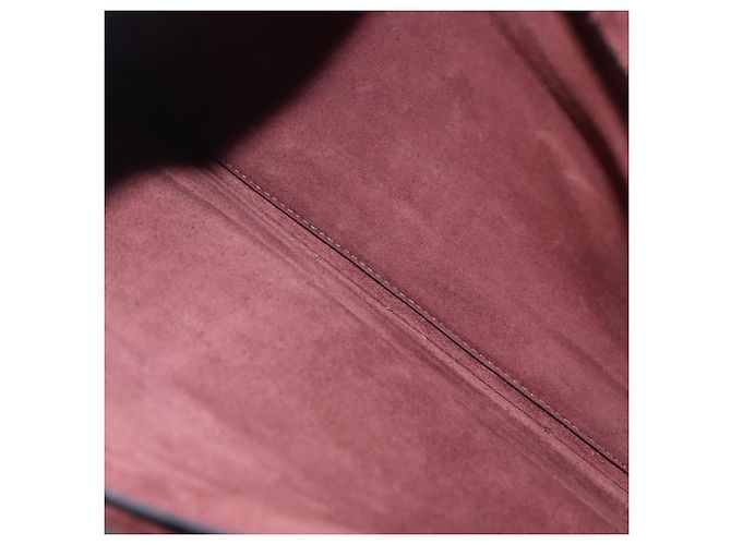 Céline CELINE Shoulder Bag Leather Bordeaux Silver - vista 20