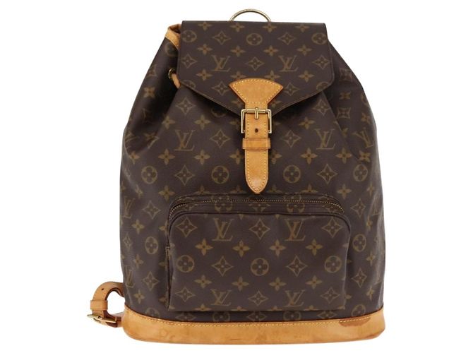 LOUIS VUITTON Monogram Montsouris GM Backpack M51135 LV - vista 13