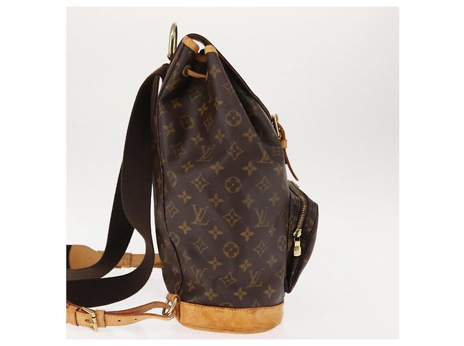 LOUIS VUITTON Monogram Montsouris GM Backpack M51135 LV - vista 4