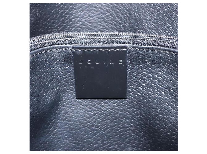 Céline CELINE Macadam Canvas Tote Bag PVC Leather Black Gold - vista 18