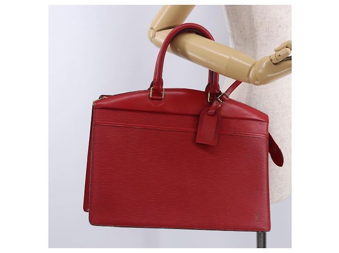 LOUIS VUITTON Epi Riviera Hand Bag Red M48187 LV - vista 23