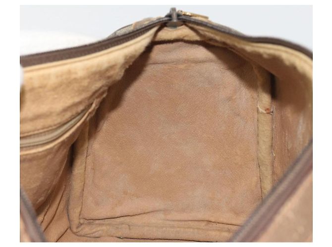 GUCCI GG Supreme Web Sherry Line Hand Bag PVC Beige Gold 98 02 007 - vista 20