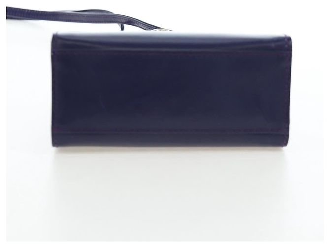 Céline CELINE Hand Bag Leather 2way Purple Gold - vista 12