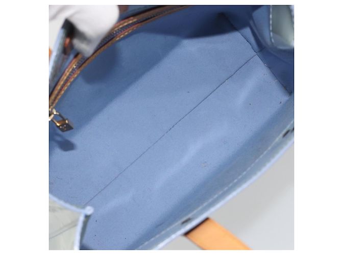 LOUIS VUITTON Monogram Vernis Reade PM Hand Bag Lavande M91220 LV - vista 11