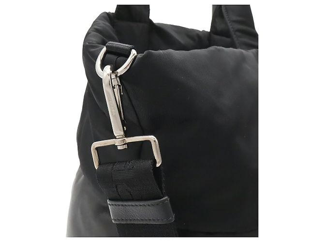 Borsa Tote e a Tracolla Reversibile Prada Nero - vista 6